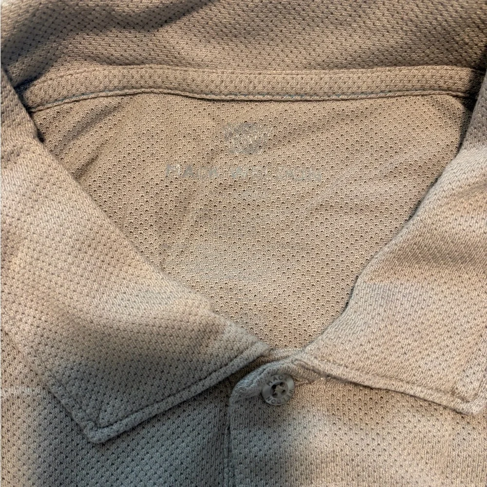 Mack Weldon Men's Light Gray Polo Shirt